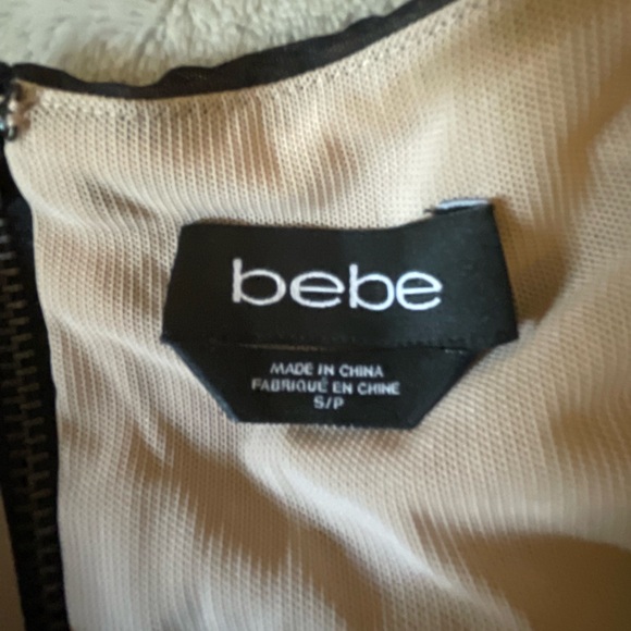 Sexy black Bebe dress, size small - Picture 3 of 4